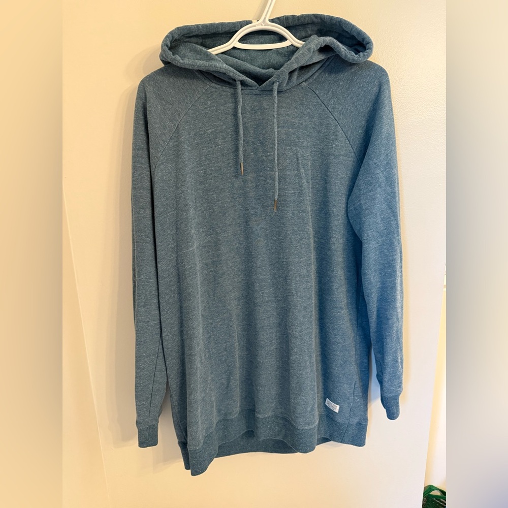 Volcom Men's Heather Blue Hoodie - Size M